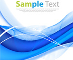 Abstract Blue Background Vector